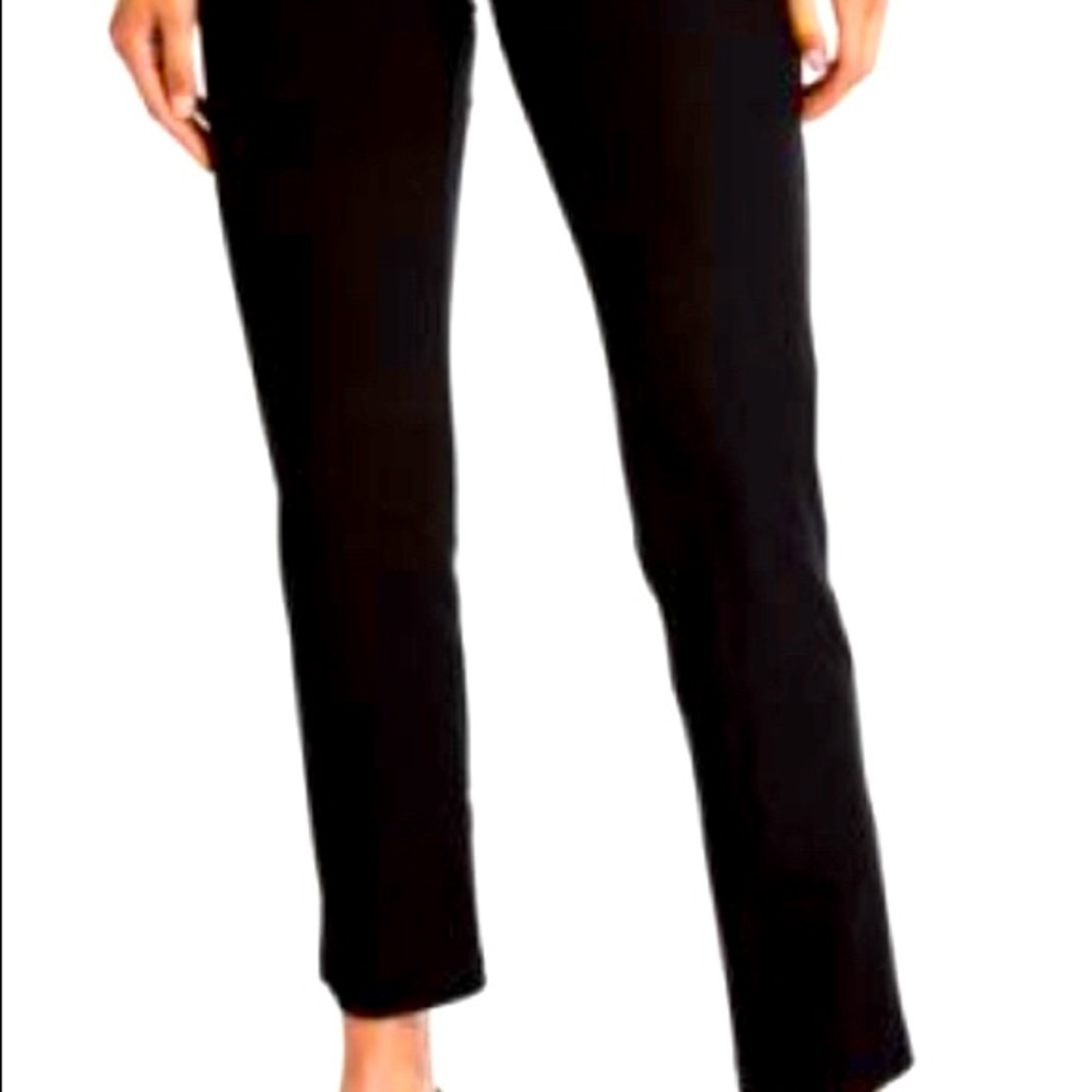 Eileen Fisher washable stretch crepe pants.